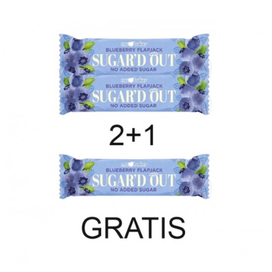 PROMO 2+1 Baton din ovaz cu afine, FARA ZAHAR 50g MA BAKER PROMO 2+1 Baton din ovaz cu afine, FARA ZAHAR 50g MA BAKER