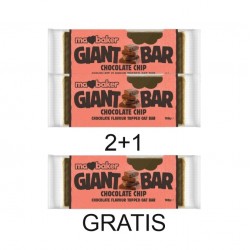 PROMO 2+1 Baton din ovaz cu ciocolata belgiana si chips ciocolata 100g Ma Baker