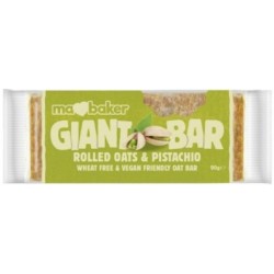 Baton din ovaz cu fistic 90g MA BAKER Baton din ovaz cu fistic 90g MA BAKER
