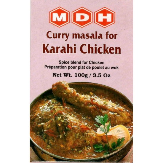 Karahi Chicken Masala, amestec de condimente pentru pui 100g MDH Karahi Chicken Masala, amestec de condimente pentru pui 100g MDH