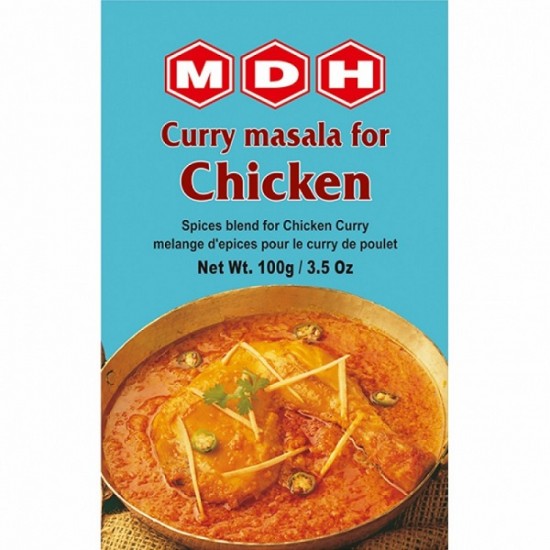 Chicken curry masala, Amestec De Condimente Pentru Pui Cu Sos curry Indian 100g