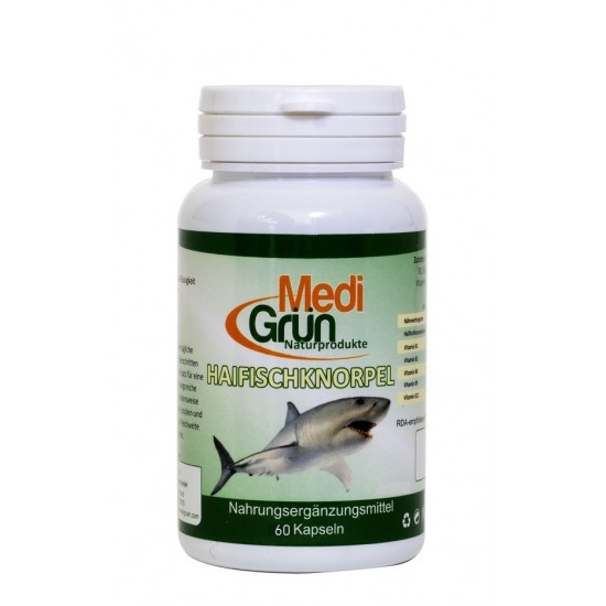 Cartilaj de rechin 500mg 60 capsule MediGrun Germania