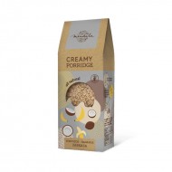 Terci de ovaz cu cocos si banane 400g, fara gluten Mendula Terci de ovaz cu cocos si banane 400g, fara gluten Mendula