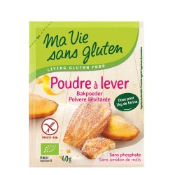 Bio praf de copt 40g ,,fara gluten, fara amidon de porumb'' MVSG Bio praf de copt 40g ,,fara gluten, fara amidon de porumb'' MVSG