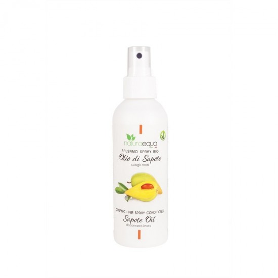 Bio Balsam pentru par spray cu ulei de Sapote, elasticitate si stralucire 150ml Naturaequa Italia