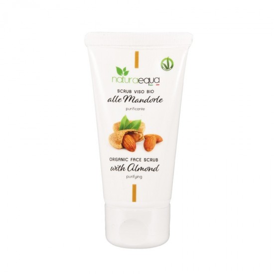 Bio Crema pentru fata scrub cu migdale 50ml Naturaequa Italia