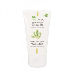 Bio Crema pentru picioare cu tea tree, regeneranta si revigoranta 50ml Naturaequa Italia Bio Crema pentru picioare cu tea tree, regeneranta si revigoranta 50ml Naturaequa Italia