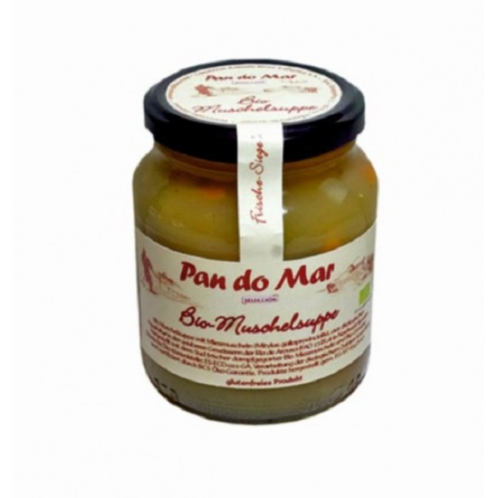 Bio Supa de midii 350ml "fara gluten" Pan Do Mar Bio Supa de midii 350ml "fara gluten" Pan Do Mar