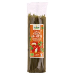 Bio spaghetti cu quinoa, usturoi si patrunjel 500g Bio spaghetti cu quinoa, usturoi si patrunjel 500g