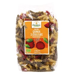 Bio spirale cu quinoa in 3 culori 500g Bio spirale cu quinoa in 3 culori 500g
