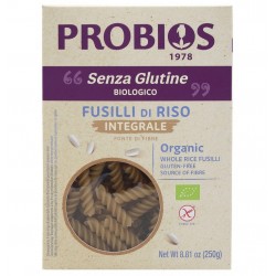 Bio fusilli din orez integral 250g ,,fara gluten'' Bio fusilli din orez integral 250g ,,fara gluten''