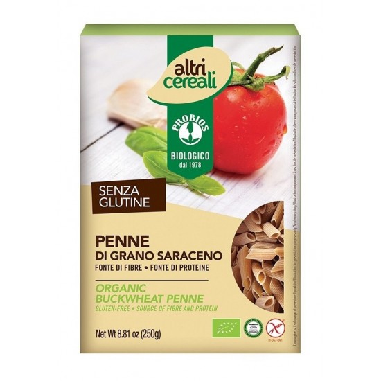 Bio penne din hrisca 250g ,,fara gluten''