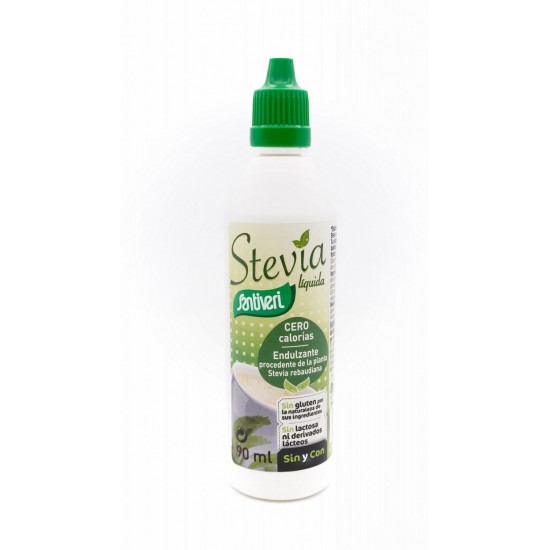 Indulcitor natural lichid cu extract de Stevia 90ml