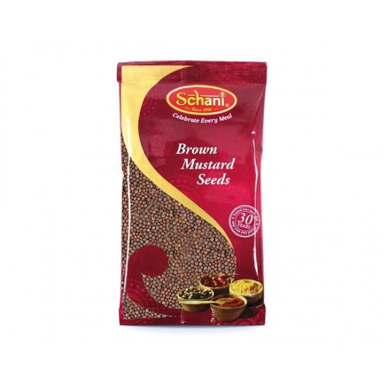 Boabe de mustar negru / brun 100g India Boabe de mustar negru / brun 100g India