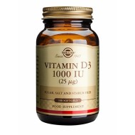 Vitamina D3 1000IU 25Mg 100 tablete Solgar  Vitamina D3 1000IU 25Mg 100 tablete Solgar
