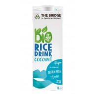 Bio bautura din orez cu cocos 1L ,,fara gluten'' The Bridge Bio bautura din orez cu cocos 1L ,,fara gluten'' The Bridge