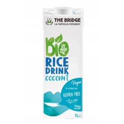 Bio bautura din orez cu cocos 1L ,,fara gluten'' The Bridge Bio bautura din orez cu cocos 1L ,,fara gluten'' The Bridge