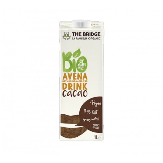 Bio bautura din ovaz cu cacao 1L The Bridge