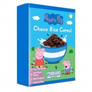 Cereale PEPPA PIG din orez si grau, cu ciocolata si adaos de vitamine 375g Cereale PEPPA PIG din orez si grau, cu ciocolata si adaos de vitamine 375g