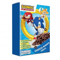 Cereale SONIC inele de cacao cu adaos de vitamine 350g Cereale SONIC inele de cacao cu adaos de vitamine 350g