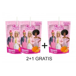 PROMO 2+1 Suc de portocale si mere Pouch BARBIE 200ml FARA ADAOS DE ZAHAR PROMO 2+1 Suc de portocale si mere Pouch BARBIE 200ml FARA ADAOS DE ZAHAR