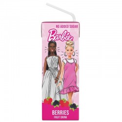 Suc de mere, coacaze negre si capsuni BARBIE 200ml FARA ADAOS DE ZAHAR cutie Tetra Pak Suc de mere, coacaze negre si capsuni BARBIE 200ml FARA ADAOS DE ZAHAR cutie Tetra Pak