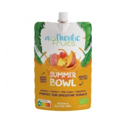 Bio Pireu Din Fructe De Acerola, Mango, Guava Roz si Ananas ,,Summer Bowl'' ”Fără Gluten, Fara Zahar” 190g Bio Pireu Din Fructe De Acerola, Mango, Guava Roz si Ananas ,,Summer Bowl'' ”Fără Gluten, Fara Zahar” 190g