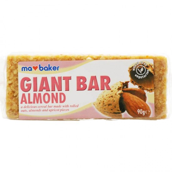 Baton din ovaz cu migdale 90g Baton din ovaz cu migdale 90g