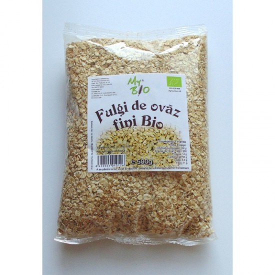 Bio Fulgi de ovaz fini 500g