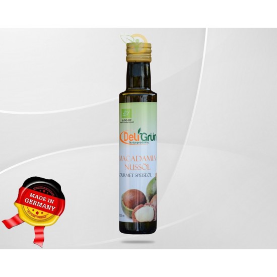 Ulei din nuci Macadamia presat la rece 250 ml MediGrun