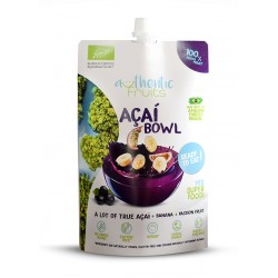 Bio Pireu Din Fructe De Acai, Banane Si Fructul Pasiunii ,,Acai Bowl'' ”Fără Gluten,Fara Zahar” 190g Bio Pireu Din Fructe De Acai, Banane Si Fructul Pasiunii ,,Acai Bowl'' ”Fără Gluten,Fara Zahar” 190g