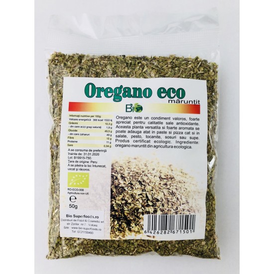 Bio Oregano Maruntit 50g