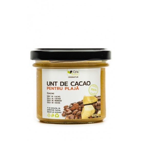 Unt de Cacao pentru Plaja 100g Handmade Unt de Cacao pentru Plaja 100g Handmade