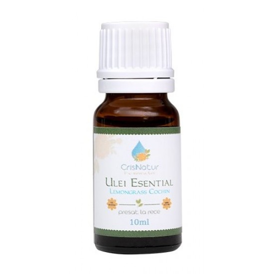 Ulei esential de lemongrass cochin 100% pur 10 ml Ulei esential de lemongrass cochin 100% pur 10 ml