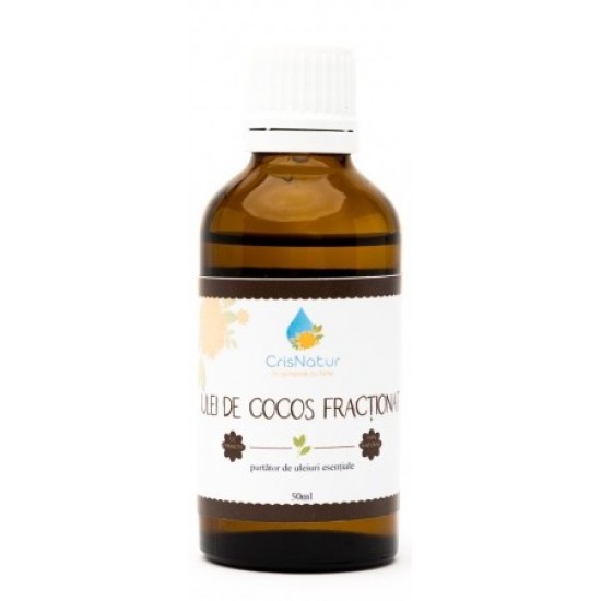 Ulei de cocos fractionat 50ml Ulei de cocos fractionat 50ml