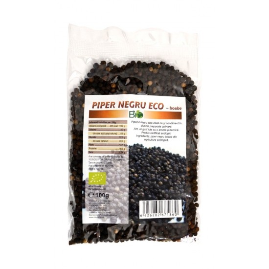 Bio Piper negru boabe 100g