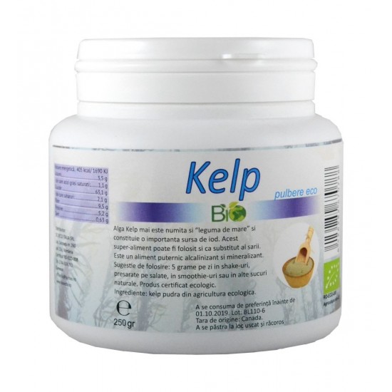 Bio Kelp pulbere 250g 