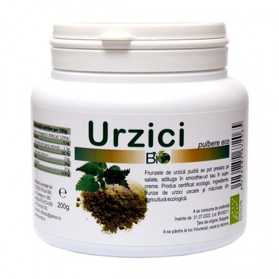 Bio Urzici pulbere 200g