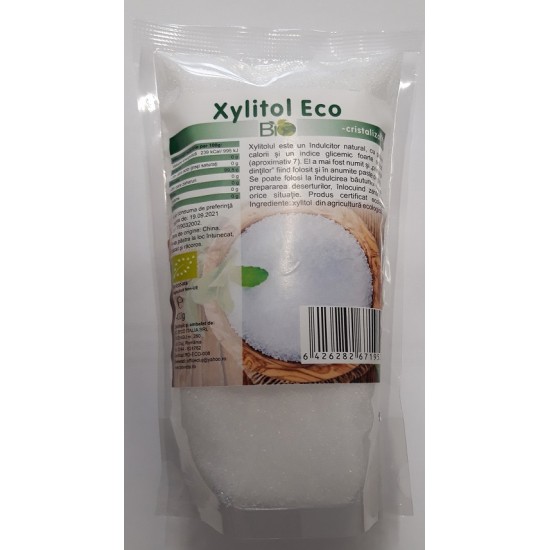 Bio Xilitol 400g ,, zahar de mesteacan'' - indulcitor natural cristalizat