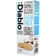 Fursecuri cu nucă de cocos 150g ”fără zahăr” Diablo Fursecuri cu nucă de cocos 150g ”fără zahăr” Diablo