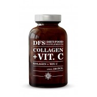 Colagen Hidrolizat + Vitamina C, 400mg, 200 Capsule, Diet Food