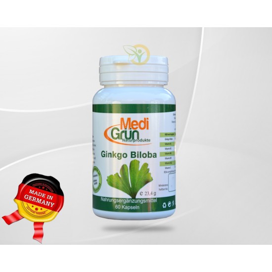 Ginkgo Biloba 60 capsule MediGruen Germania