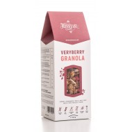 Granola cu coacăze VERYBERRY 320g ,,fără zahar, fără gluten”  Granola cu coacăze VERYBERRY 320g ,,fără zahar, fără gluten”