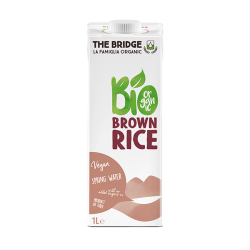 Bio bautura din orez integral ,,brun'' 1L ,,fara gluten'' The Bridge Bio bautura din orez integral ,,brun'' 1L ,,fara gluten'' The Bridge