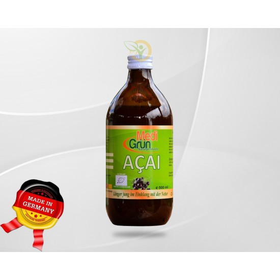 Bio Suc de Acai 500ml ,,fara adaos de zahar'' MediGrun Germania