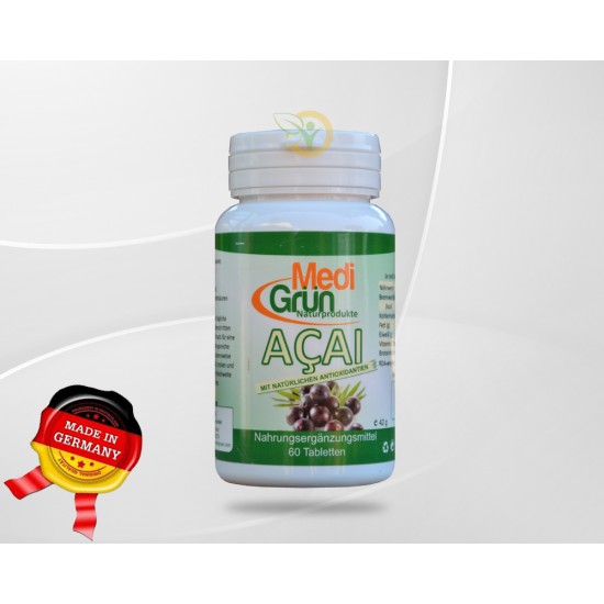 Acai 700mg 60 tablete MediGrun Germania