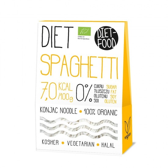 Bio Shirataki Spaghetti ,,fara gluten'' 300g