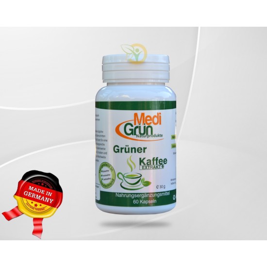 Cafea verde extract 400mg 60 capsule MediGrun Germania