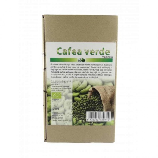 Bio Cafea verde macinata 250g