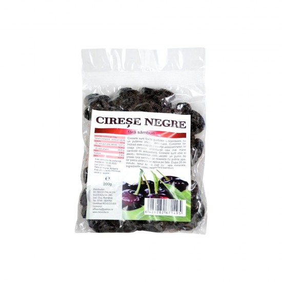 Bio Cirese Negre Deshidratate fara samburi 150g